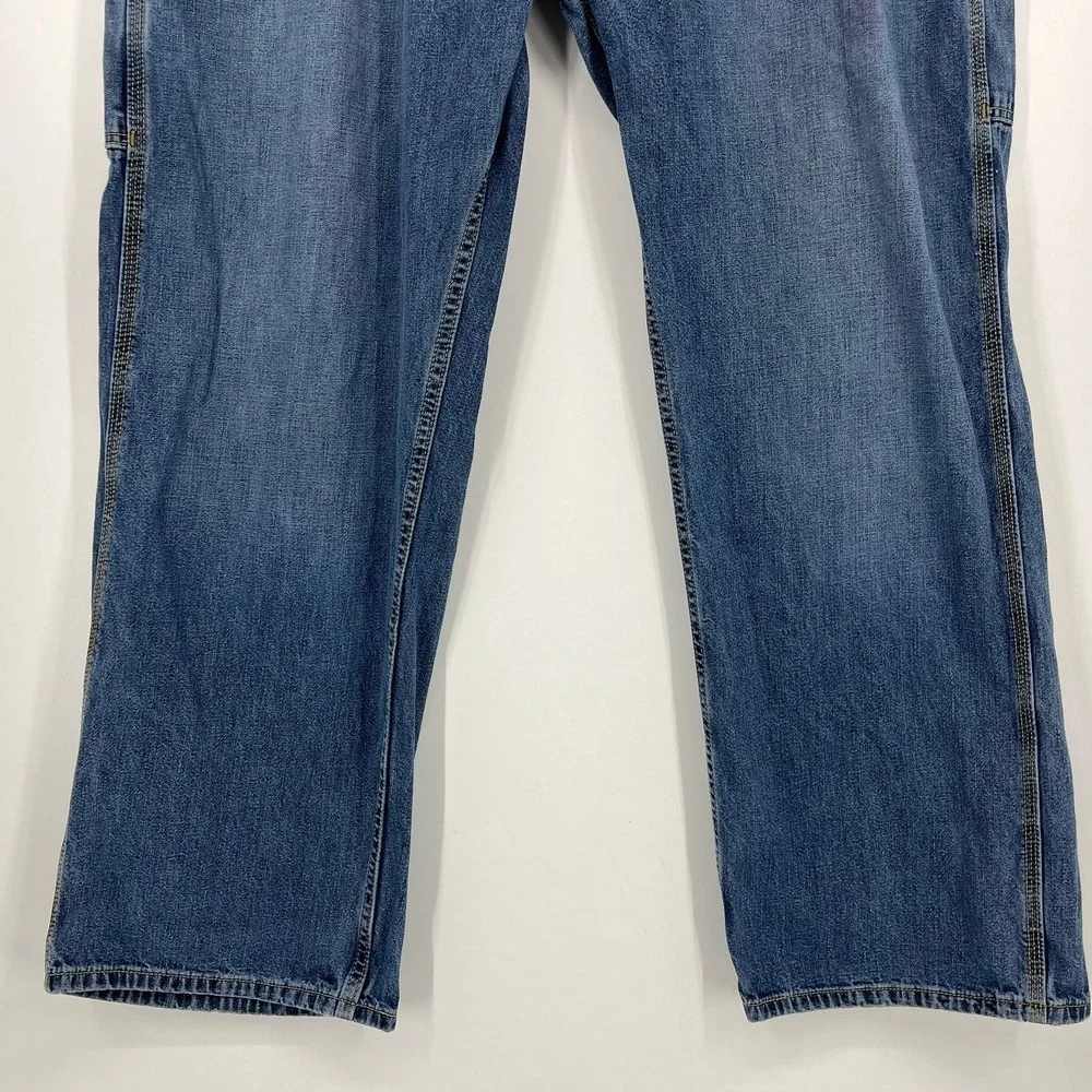 Levis Carpenter Loose Straight Jeans Mens 40x30 Blue Denim Utility Pants